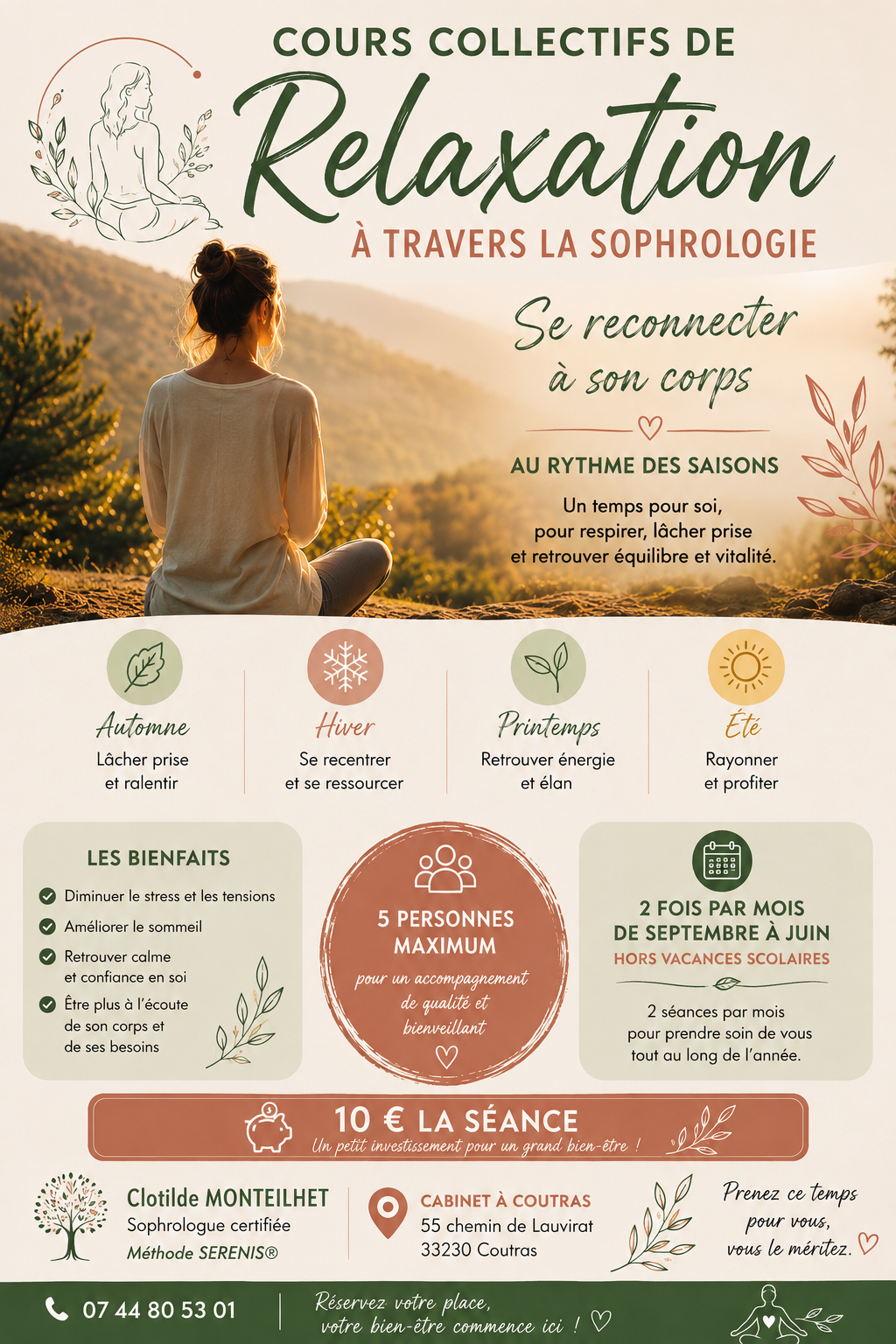 Clotilde Monteilhet sophrologue libourne